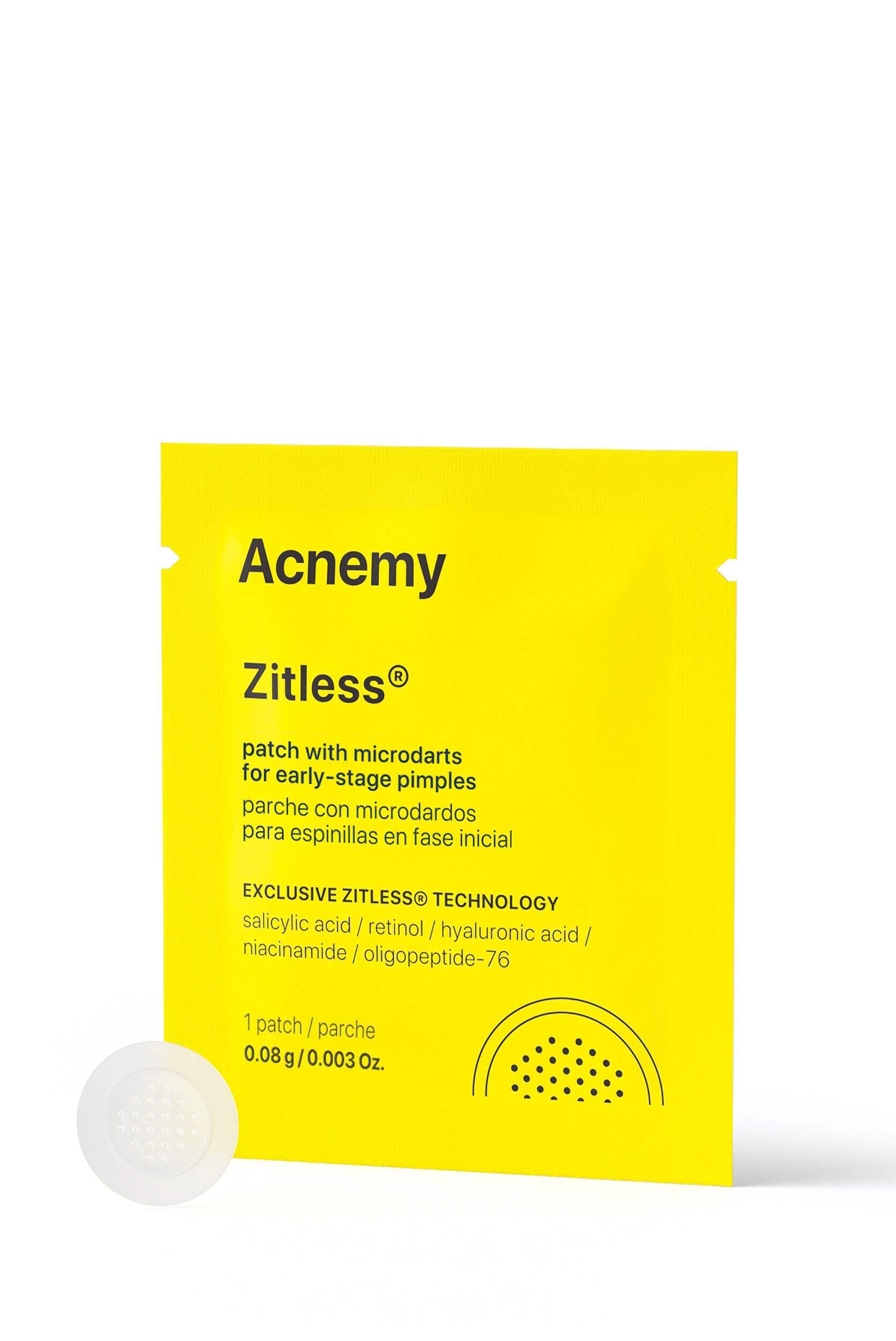 Acnemy Zitless Patch With Microdarts For Early-Stage Pimples